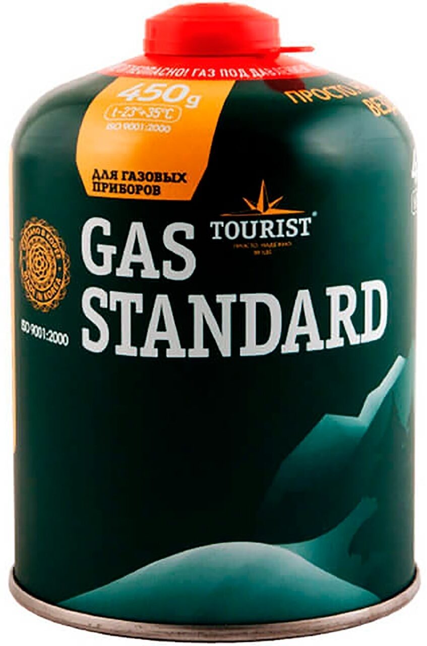 Газ баллон с резьбой Tourist (Турист) - Gas Standard TBR-450