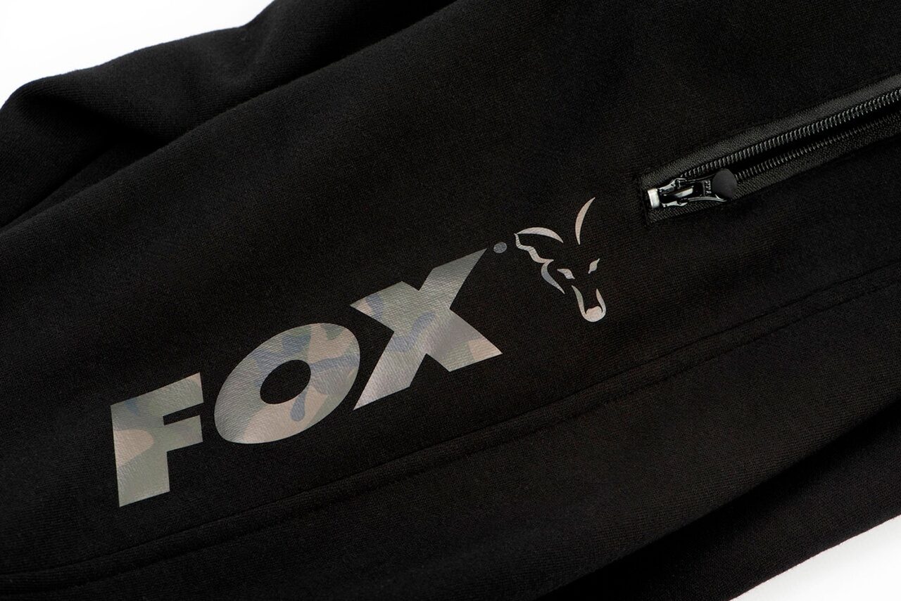 Штаны с принтом FOX Чёрно-Камуфляжные Fox (Фокс) - Black / Camo Print  Jogger, Размер XXX Large (XXXL)