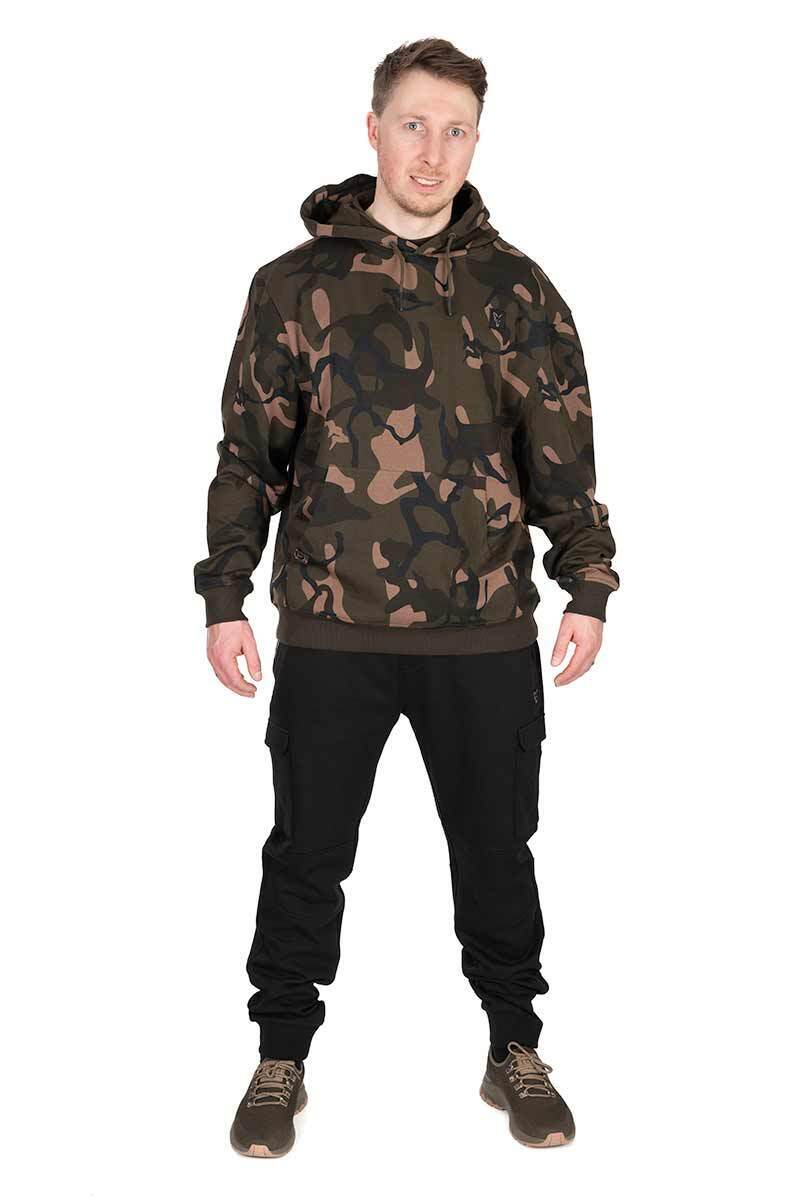 Брюки Черные Fox (Фокс) - LW Black / Camo Combat Joggers, Размер XXX Large  (XXXL)