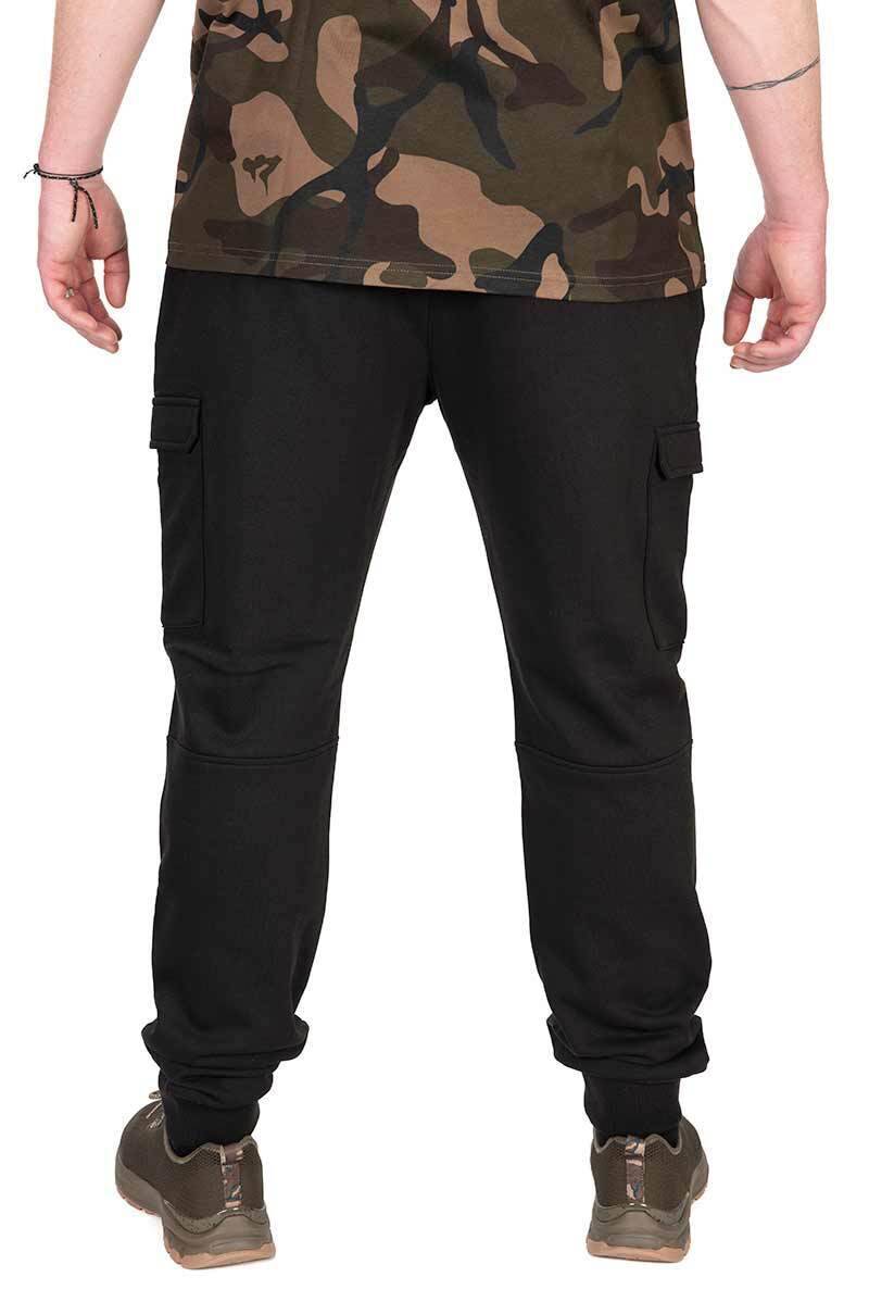 Брюки Черные Fox (Фокс) - LW Black / Camo Combat Joggers, Размер XXX Large  (XXXL)