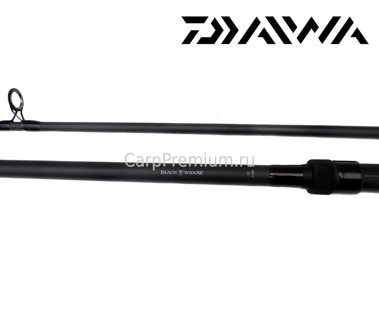 Удилище карповое 3.90 м Daiwa (Дайва) - Black Widow Carp 13 ft 3.75 lbs  Модель: BWC3334-AD