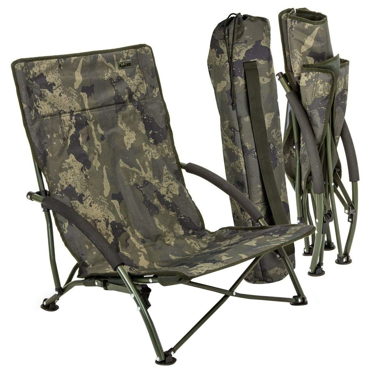 Solar undercover camo best sale foldable easy chair low