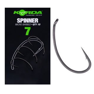 Крючки Korda (Корда) - Spinner PTFE, Размер 7, 10 шт