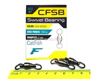 Вертлюг на сома Flagman (Флагман) - CFSB CatFish Swivel Bearing, Размер 7, 3 шт