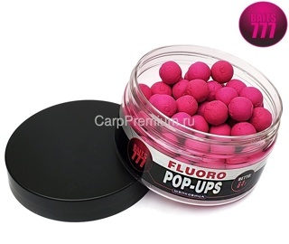 Бойлы плавающие 14 мм Шелковица 777 Baits (Лихоносовы) - Likhonosov Mulberry Fluoro Pop-Up