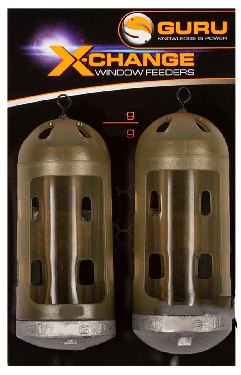 Кормушка фидерная 40 г + 50 г Большая Guru (Гуру) - Window Feeder Large, 2 шт