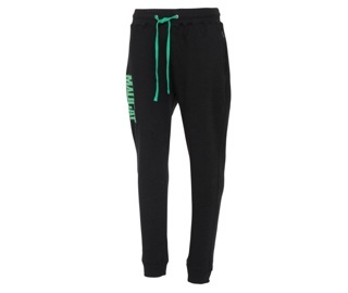 Брюки черные с логотипом MadCat (МэдКэт) - Skull Joggers Black, Размер Large (L)