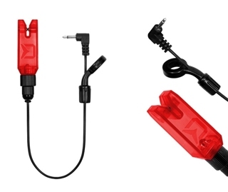Механический индикатор поклевки с подсветкой Красный Delphin (Дельфин) - Led LightBlock Bite Indicator Red