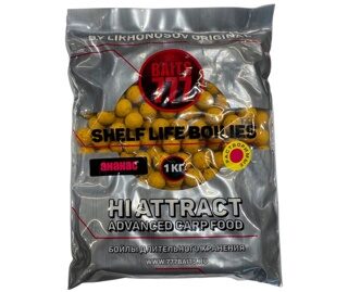 Бойлы Растворимые (Пылящие) 24 мм Ананас 777 Baits (Лихоносовы) - Likhonosov Pineapple Soluble, 1 кг