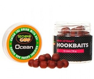 Бойлы насадочные тонущие 12 мм Океан Texnokarp (ТехноКарп) - HookBaits Ocean, 75 г