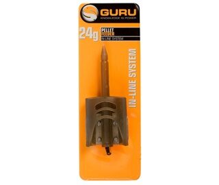 Кормушка фидерная для пеллетса 24 г Малая Guru (Гуру) - Inline Pellet Feeder Small