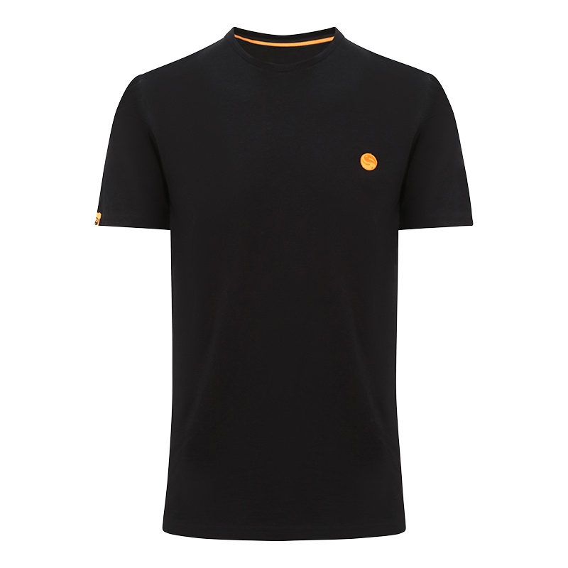 Футболка с коротким рукавом Черная Guru (Гуру) - Gradient Logo Tee Black T-shirt, Размер Large (L)