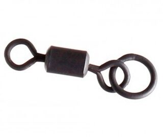 Вертлюг с кольцом Flagman (Флагман) - Flat Feeder Rings Swivels, Размер 4, 5 шт