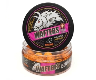 Бойлы нейтральной плавучести 12 мм Мандарин Minenko (Миненко) - Wafters Pro Fluo Mandarin, 70 г