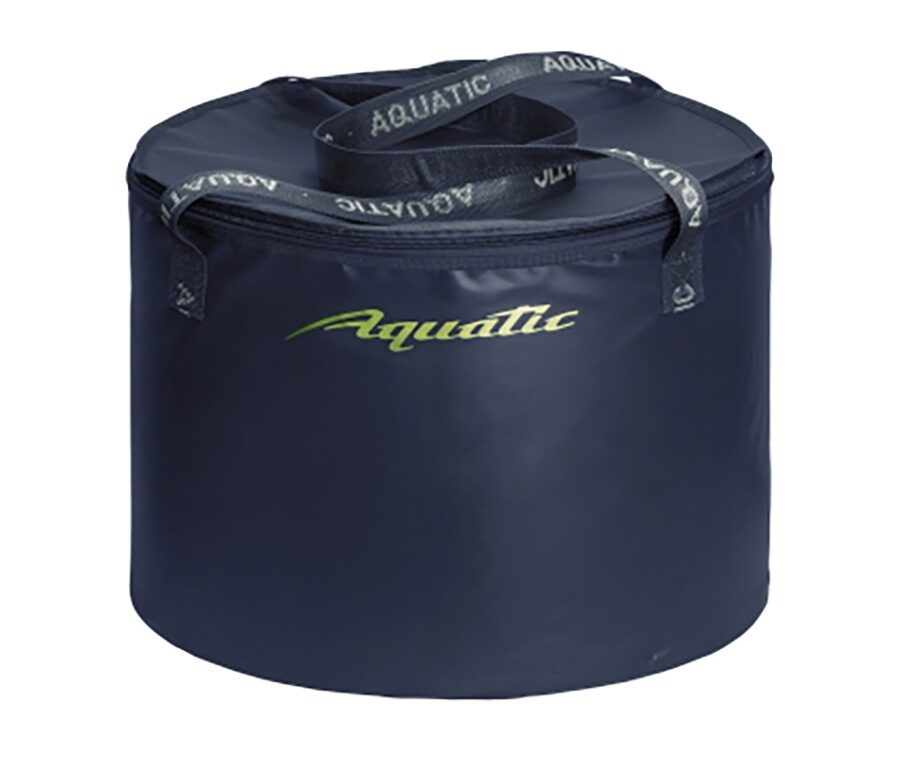 Ведро мягкое с крышкой на молнии Синее Aquatic (Акватик) - В-07С Bucket with Zip Lid Blue, 70 л