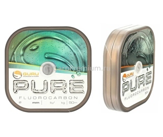 Флюорокарбон 0.20 мм Guru (Гуру) - Pure Fluorocarbon 2.3 кг / 5.1 lb, 50 м