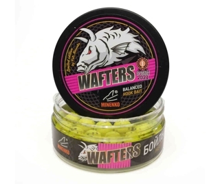 Бойлы нейтральной плавучести 12 мм Ананас Minenko (Миненко) - Wafters Pro Fluo Pineapple, 70 г