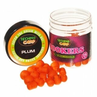 Бойлы насадочные тонущие 10 х 14 мм, 14 мм Слива Texnokarp (ТехноКарп) - HookBaits Plum, 75 г