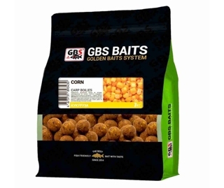 Бойлы тонущие 20 мм Кукуруза GBS - Baits Corn, 3 кг