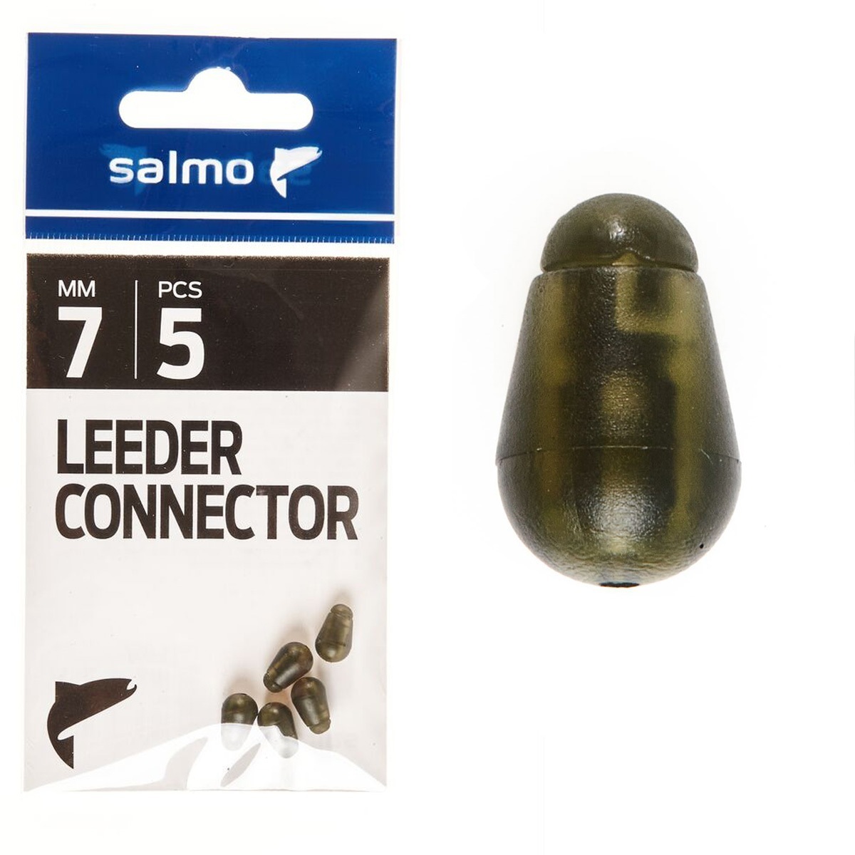 Фидерный коннектор для поводка 7 мм Salmo (Салмо) - Quick Change Bead, 5 шт