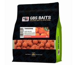 Бойлы тонущие 20 мм Мандарин GBS - Baits Tangerine, 3 кг