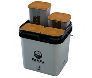 Ведро + 4 контейнера для рыбалки Guru (Гуру) -  Plus 4 System, 17 л